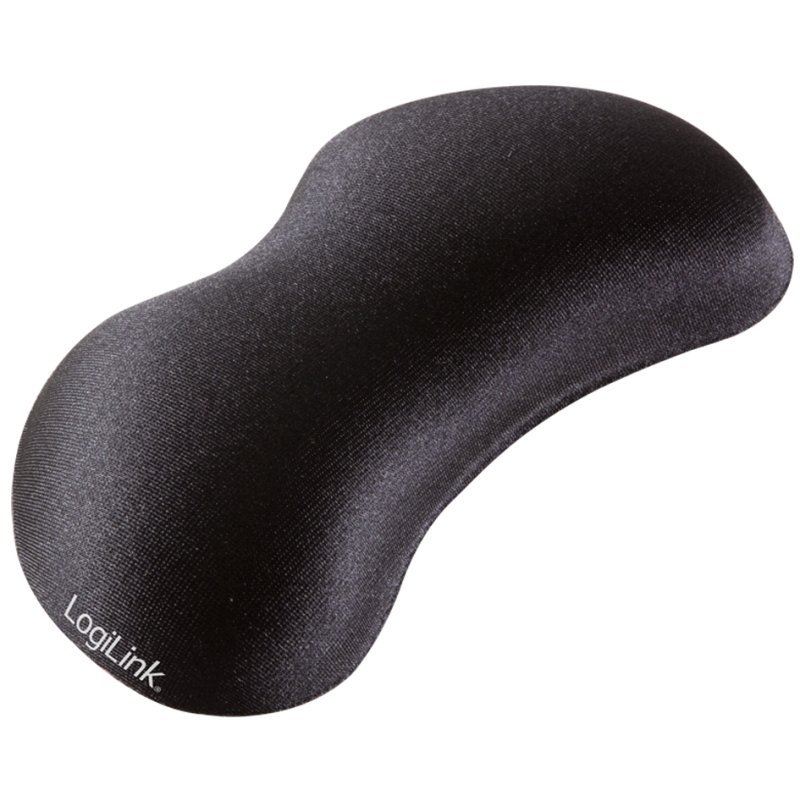 LogiLink repose-poignet gel pour souris, noir, 140×55×20 mm